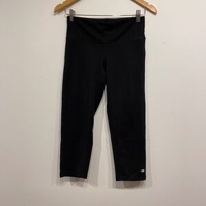 Champion Black Cropped Activewear Leggings